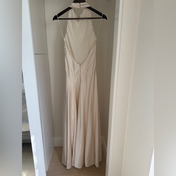 Reformation Roy Satin Dress, NWT - Picture 7 of 9